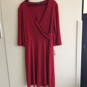 stretchy red dress NWT!